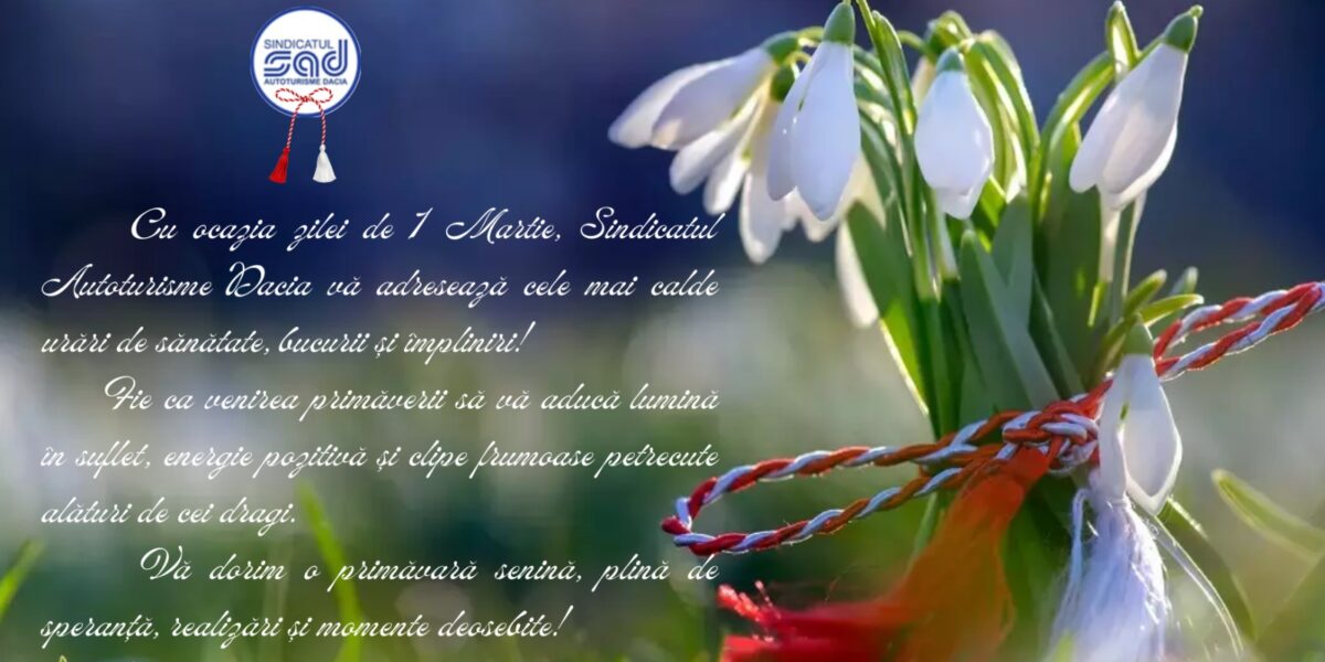 1 Martie - O primăvară senină